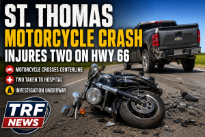 St. Thomas Motorcycle Crash Injures Two