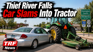 Thief River Falls Car Rear-Ends Tractor