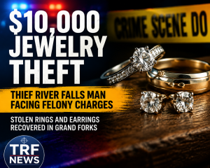 Thief River Falls Man Charged in $10K Jewelry Theft