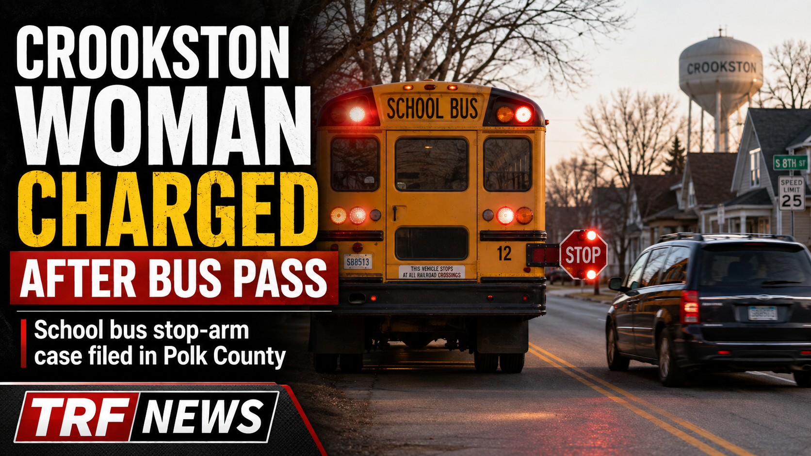 Crookston School Bus Case Leads to Charge