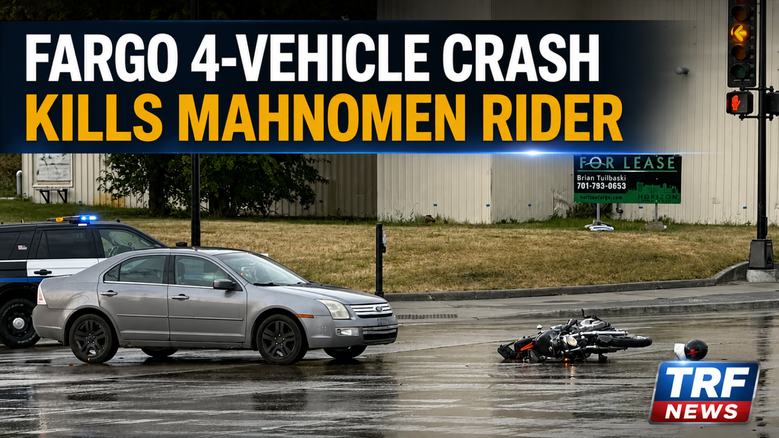 Fargo Crash Kills Mahnomen Motorcyclist