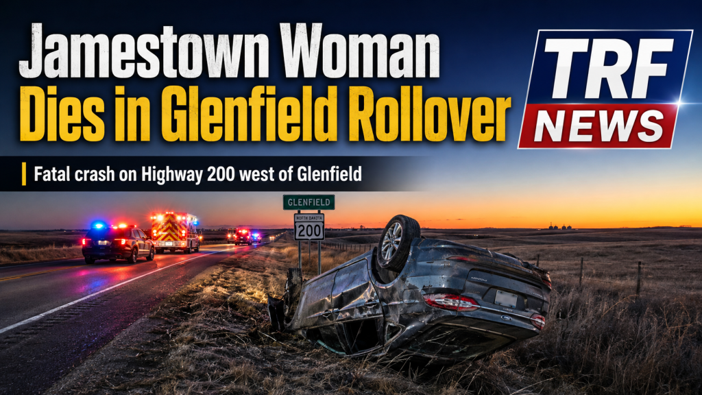 Jamestown Woman Killed in Rollover Near Glenfield