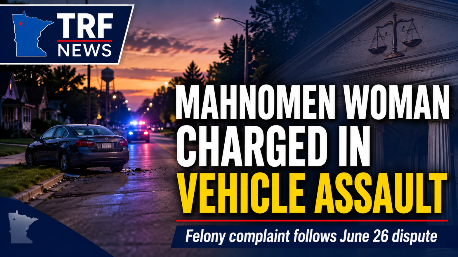 Mahnomen Woman Charged in Alleged Vehicle Assault