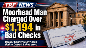 Moorhead Man Charged in Detroit Lakes Check Case