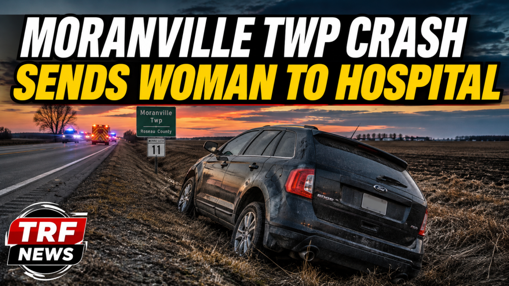 Moranville Township Crash Sends Woman to Hospital
