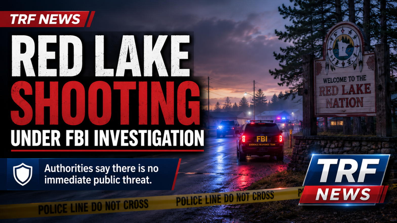 Red Lake Officer-Involved Shooting Under Investigation