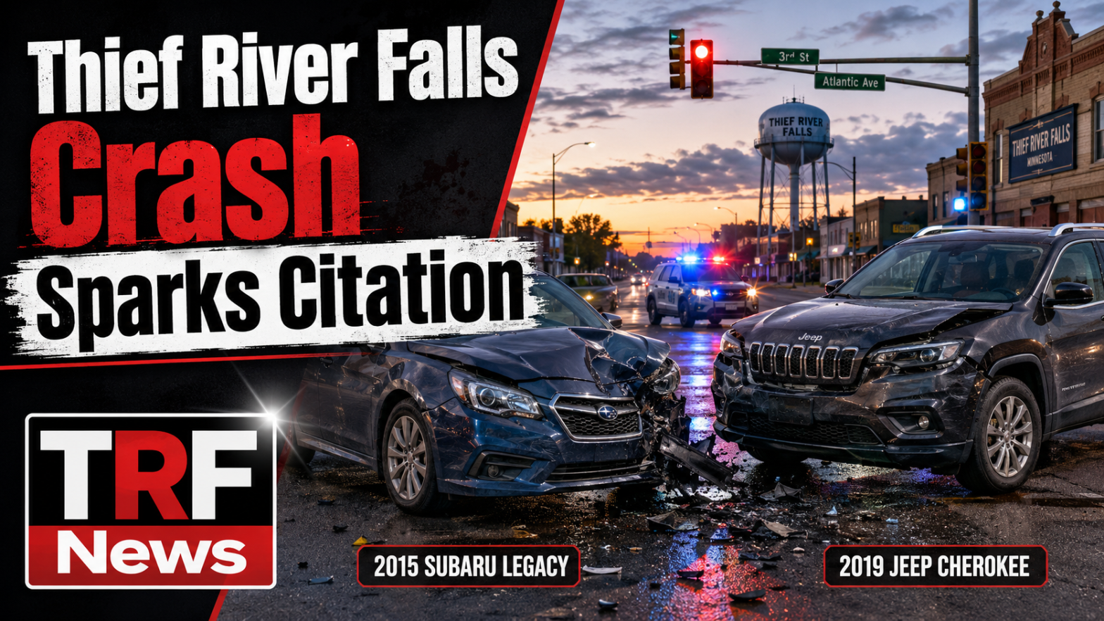 Thief River Falls Crash Leads to Traffic Citation
