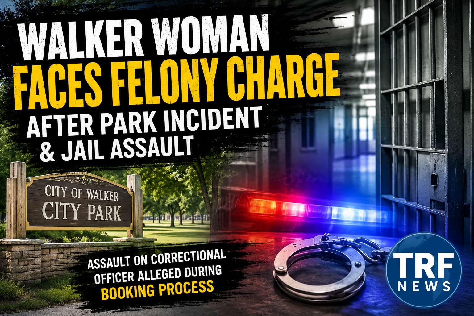 Walker Woman Charged With Felony Jail Assault