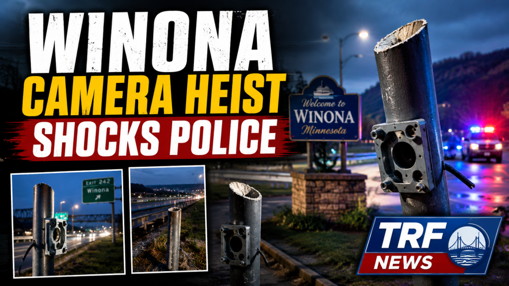 Winona Police Flock Cameras Cut Down, Stolen