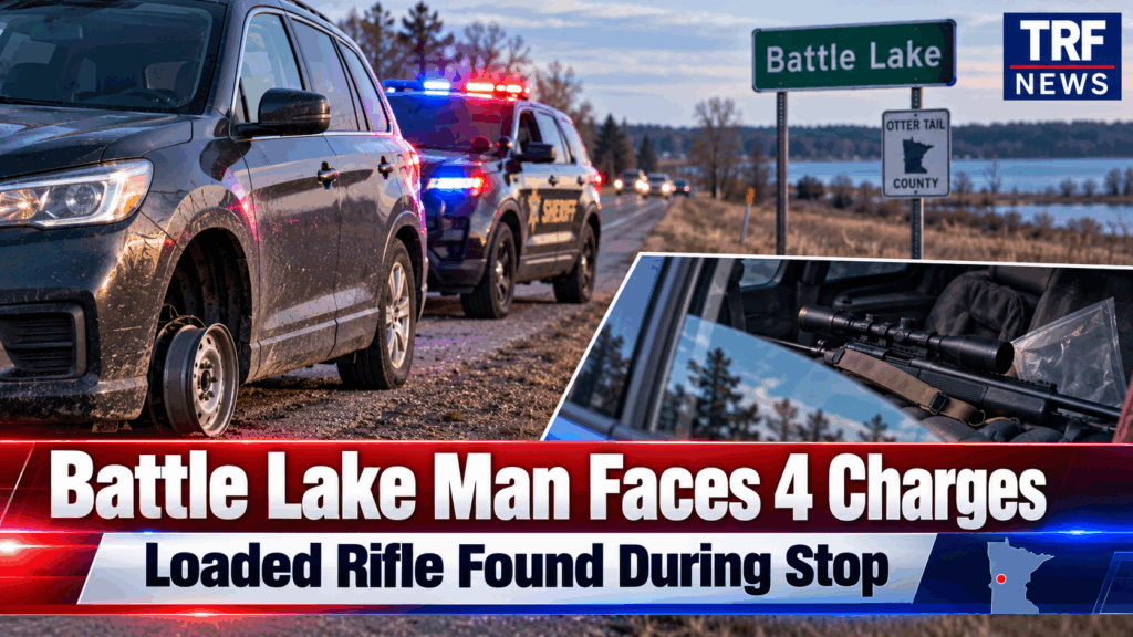 Battle Lake Man Faces 4 Charges After Traffic Stop