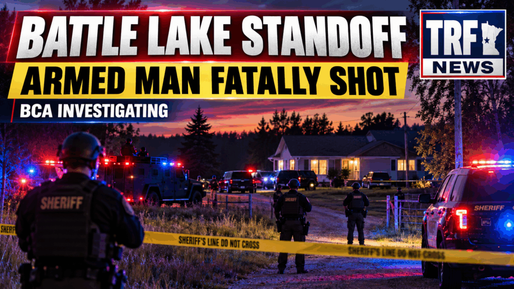 Battle Lake Standoff Ends With Man Fatally Shot