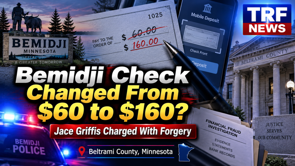 Bemidji Man Charged in Alleged Check Forgery