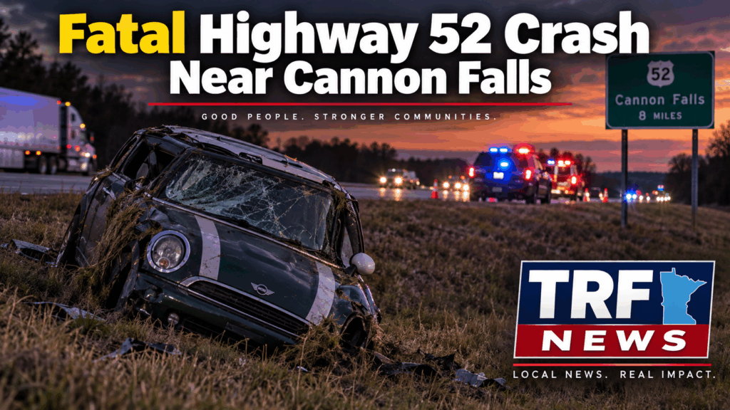 Cannon Falls Crash Kills Eagan Man on Highway 52