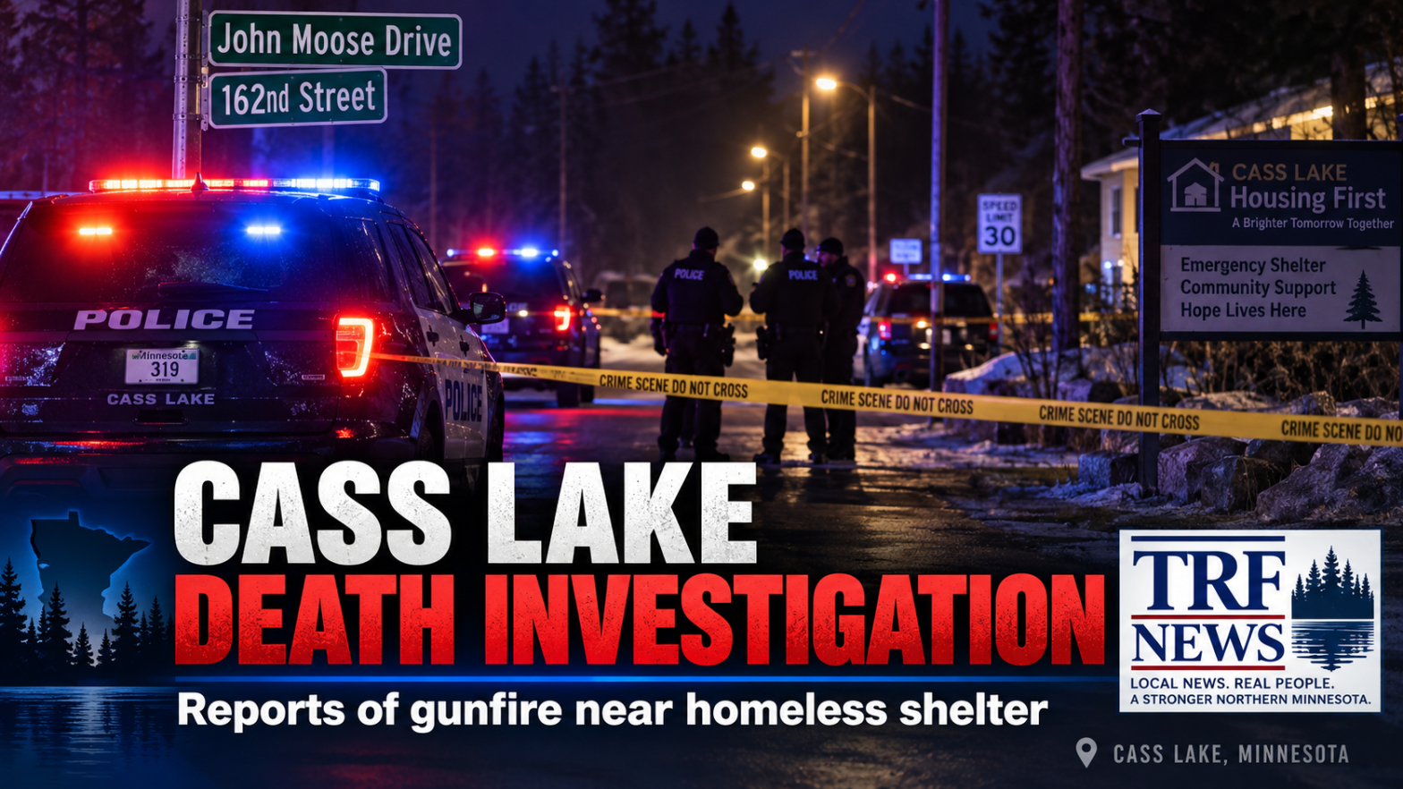 Cass Lake Death Investigation After Reported Gunfire