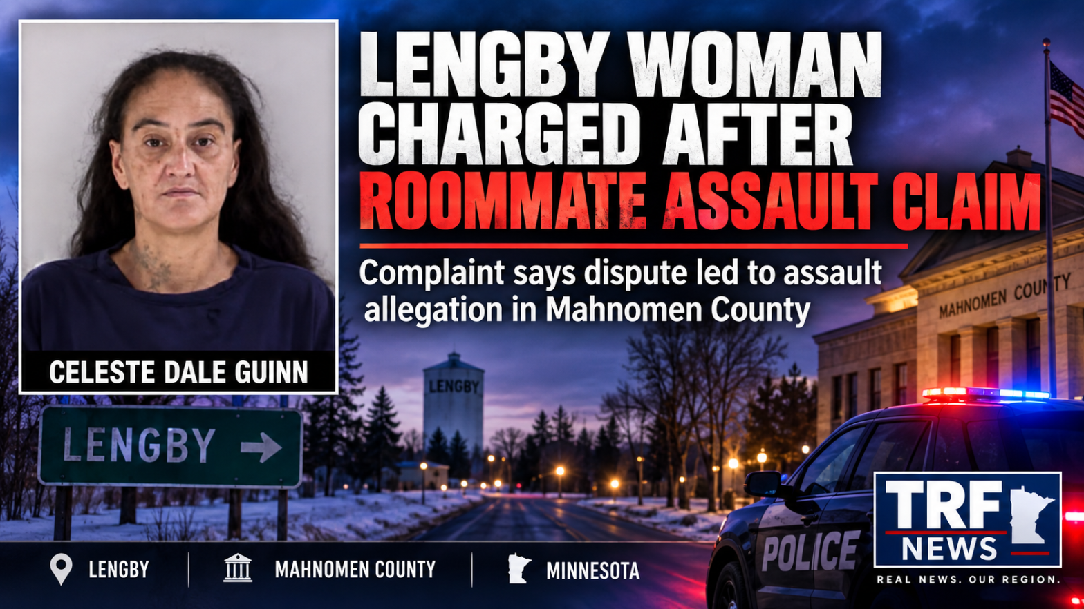 Lengby Woman Charged After Roommate Assault Claim