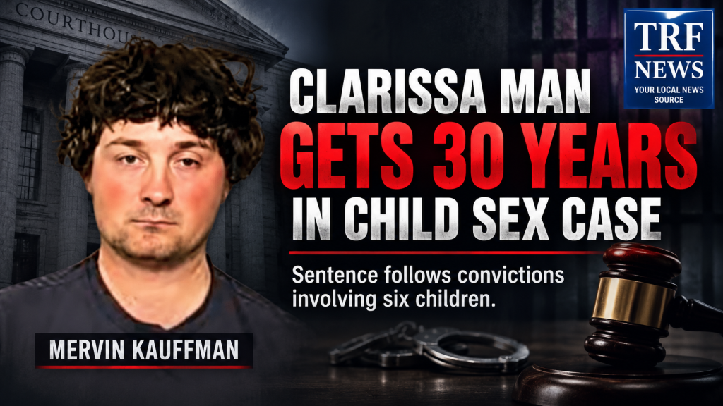 Clarissa Man Gets 30 Years for Six Sex Assaults