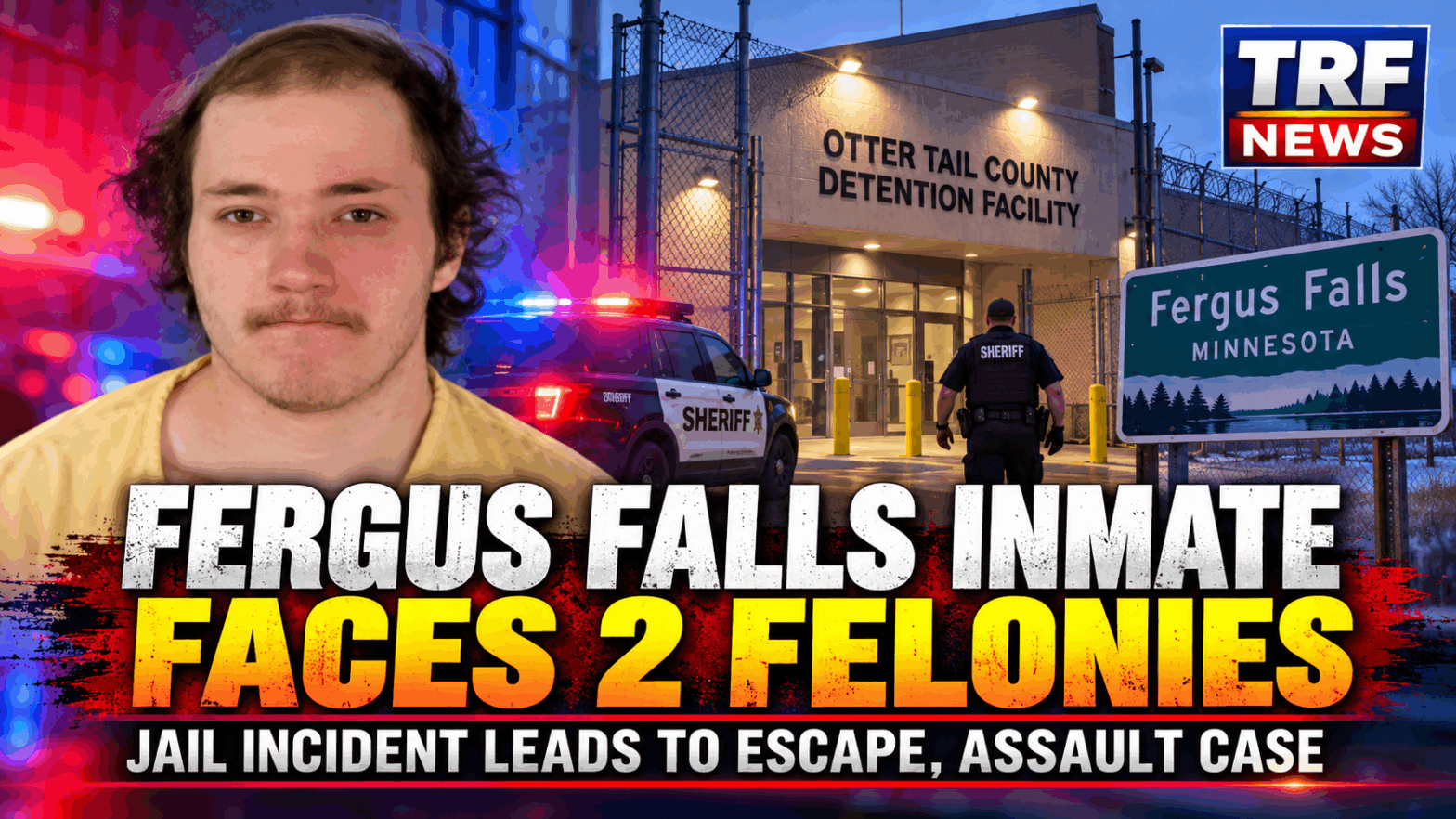 Fergus Falls Inmate Faces 2 Felonies After Jail Incident