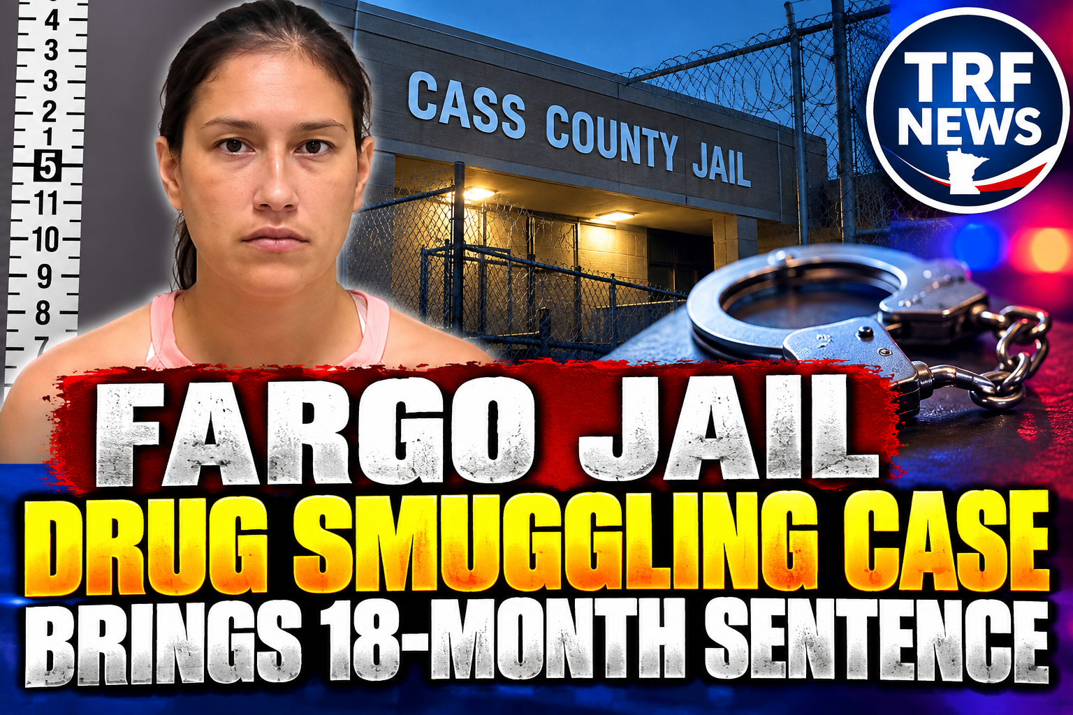 Fargo Jail Drug Smuggling Case Brings 18-Month Term