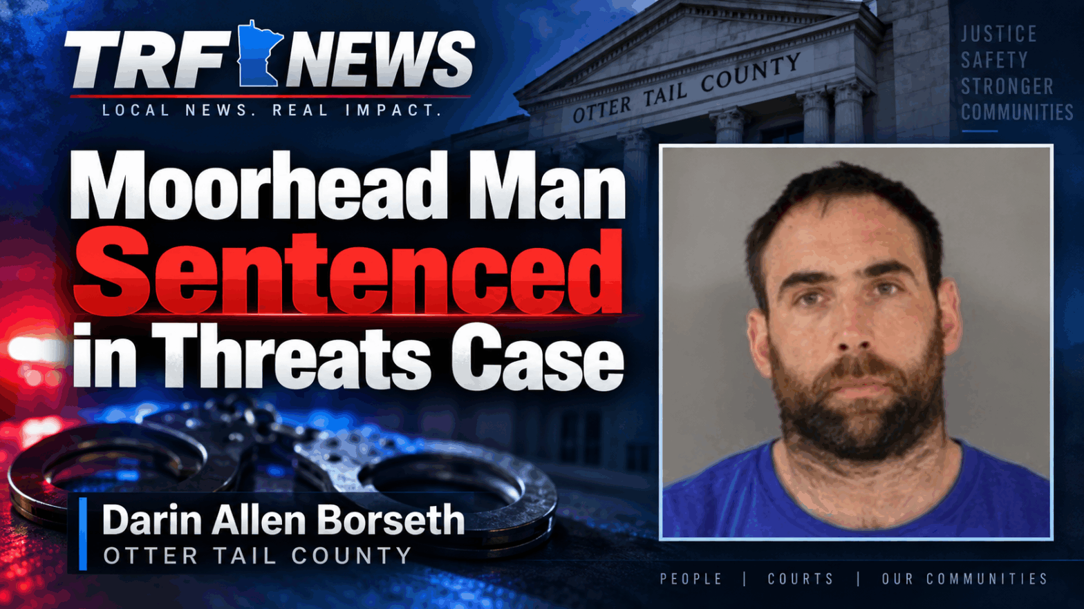 Moorhead Man Sentenced in Threats of Violence Case