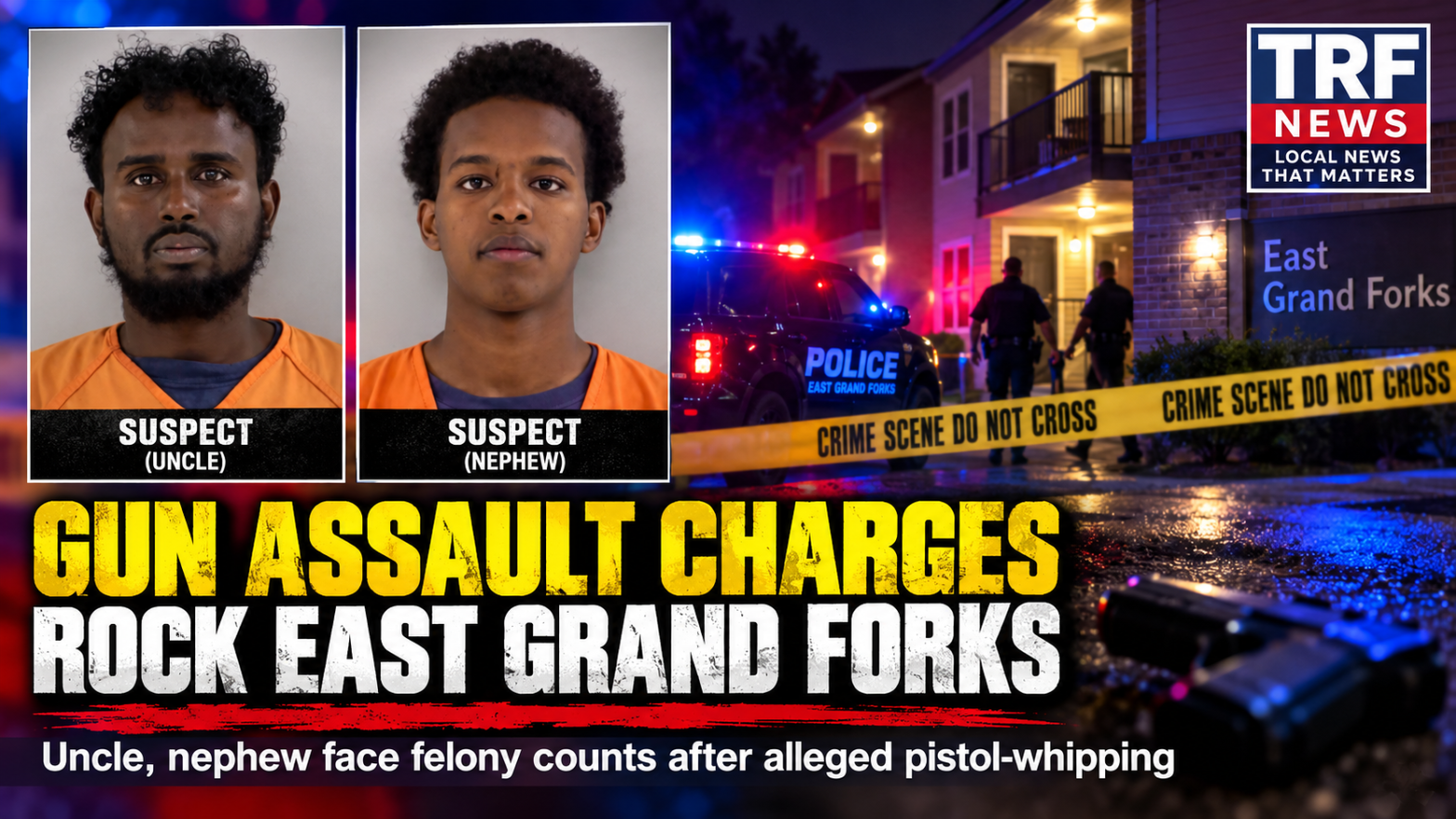 East Grand Forks Men Charged After Pistol-Whipping
