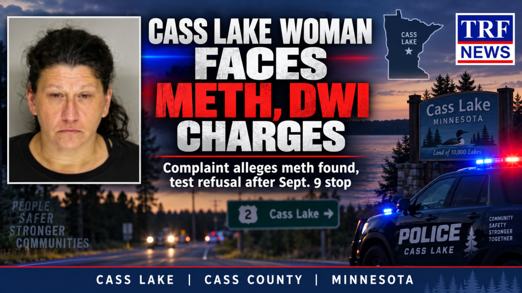Cass Lake Woman Faces Meth, DWI Charges
