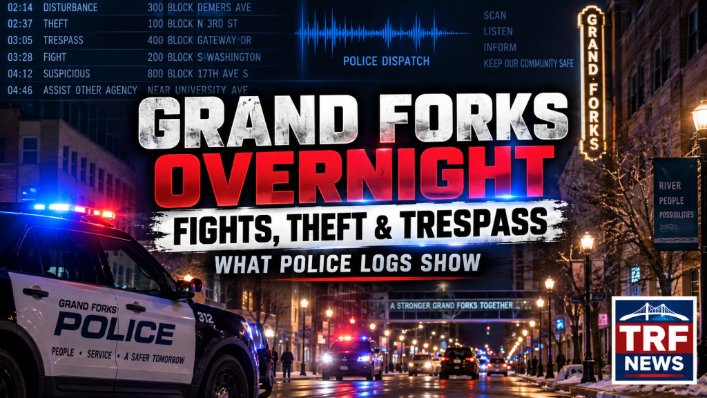 Grand Forks Dispatch Logs: Fights, Theft, Trespass