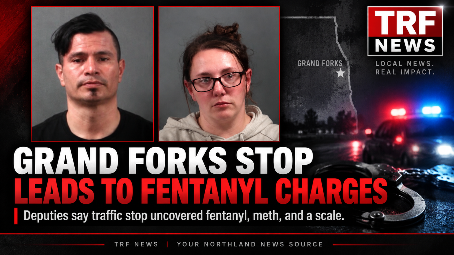 Grand Forks Pair Face Fentanyl Distribution Charges