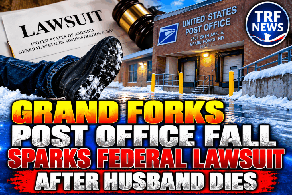 Grand Forks Post Office Fall Sparks Federal Lawsuit After Husband Dies