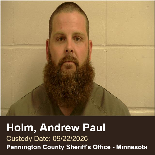 Andrew Paul Holm mugshot