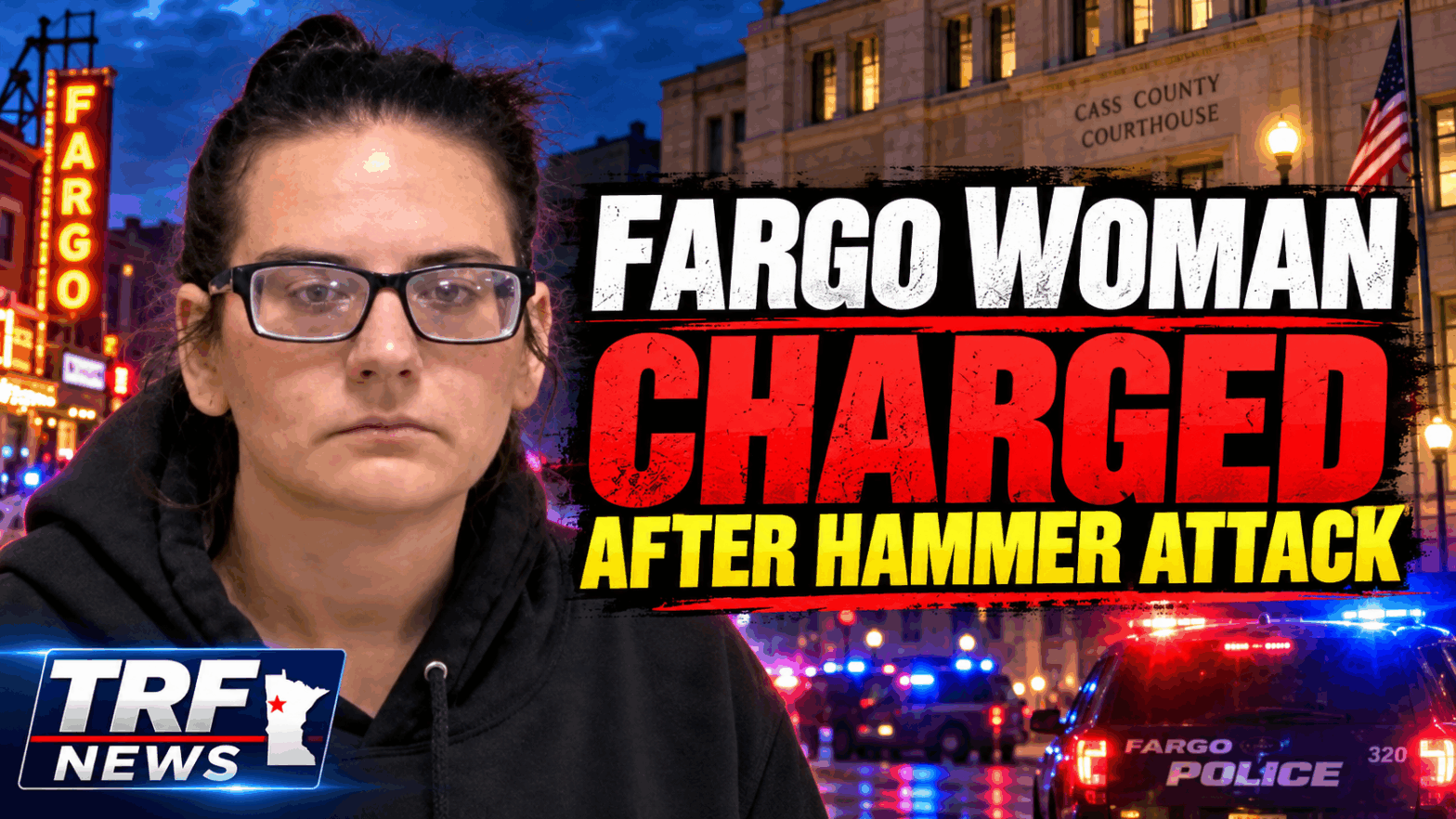 Fargo Woman Charged After Alleged Hammer Attack