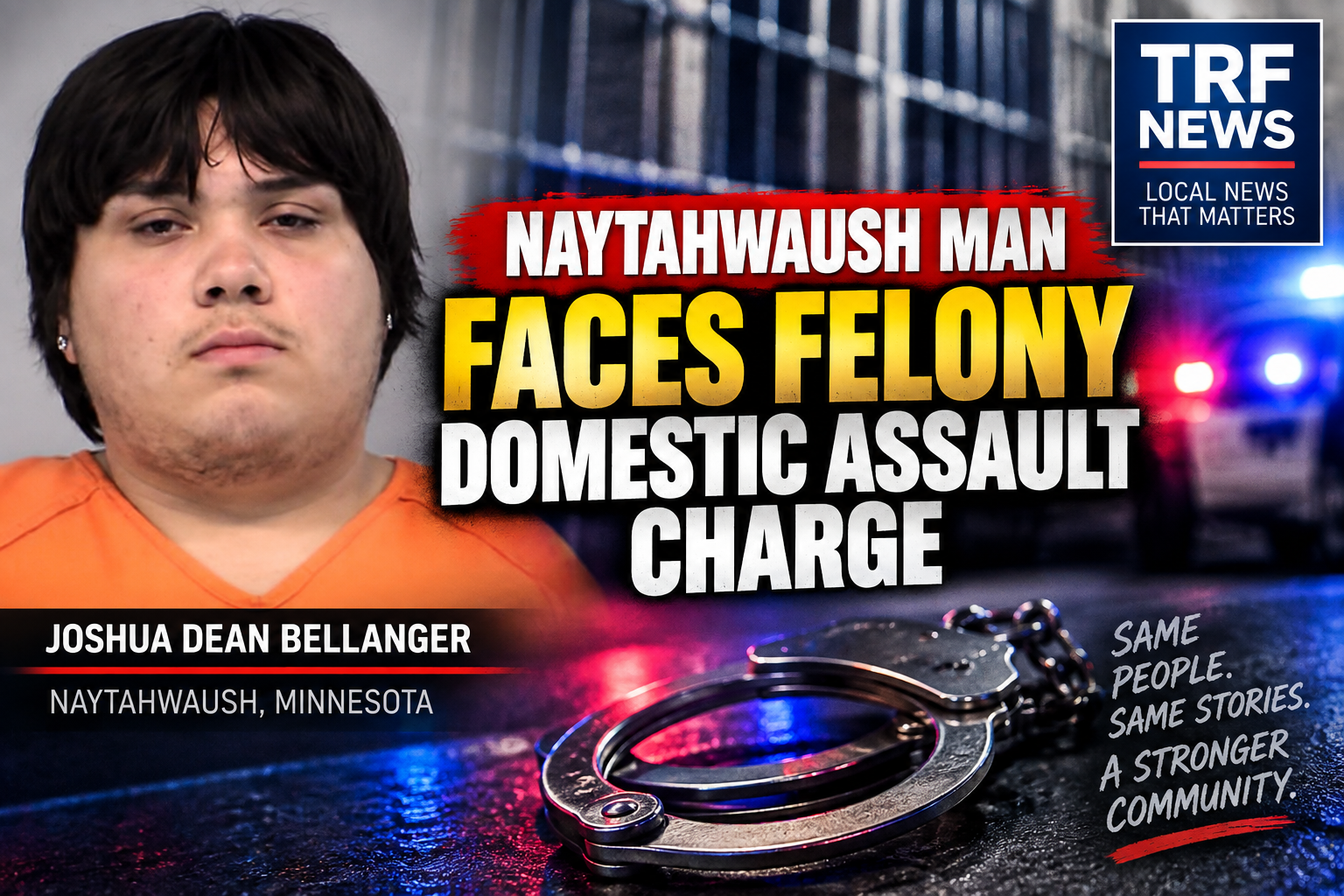 Naytahwaush Man Faces Felony Domestic Assault Charge