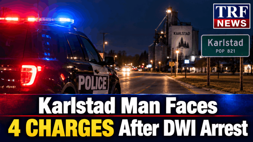 Karlstad Man Faces Felony DWI, Open Bottle Charge