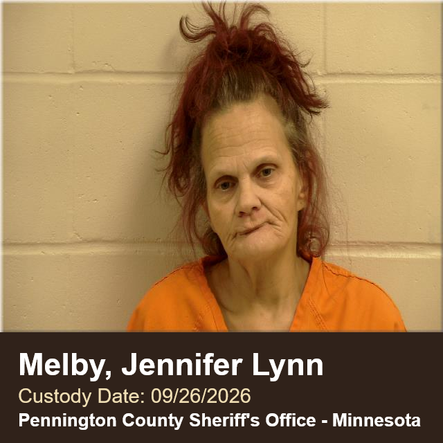 Jennifer Lynn Melby booking photo