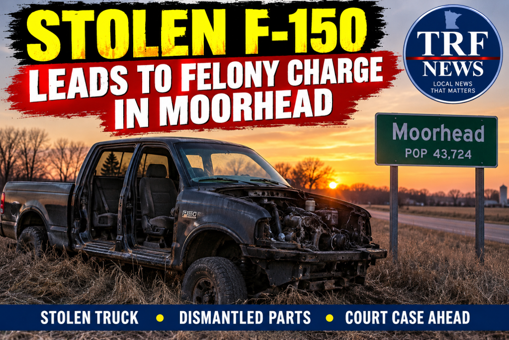 Moorhead Man Charged in Stolen F-150 Case