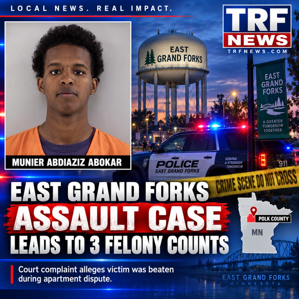 East Grand Forks Man Faces 3 Felony Assault Counts