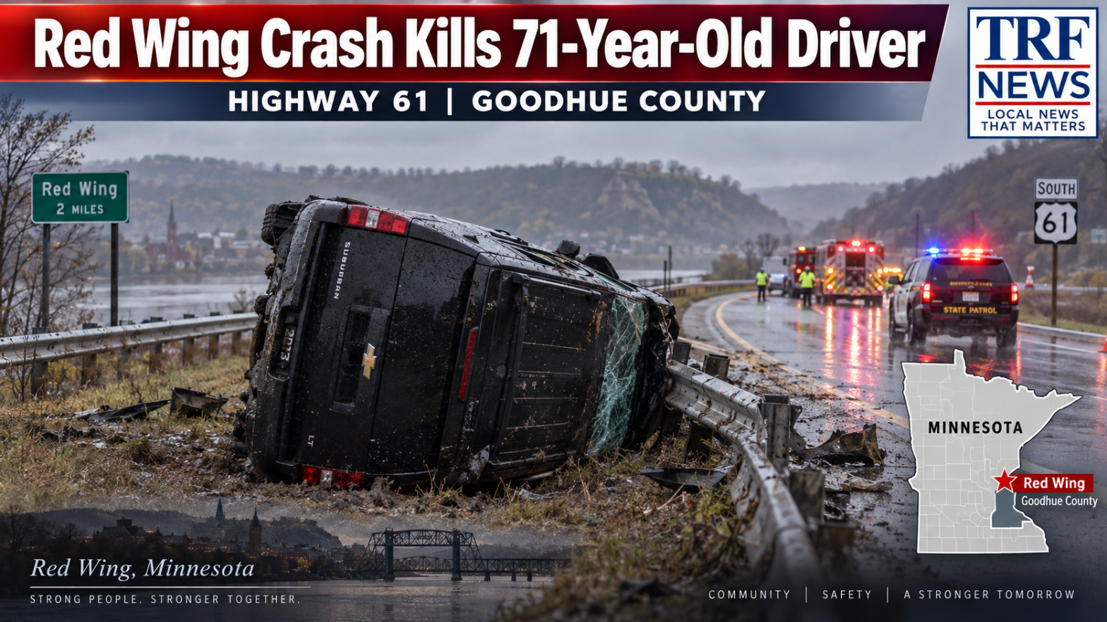 Red Wing Crash Kills 71-Year-Old Driver