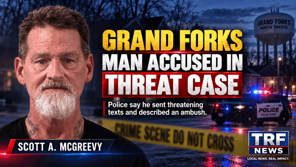 Grand Forks Man Accused of Death Threat, Ambush Plan