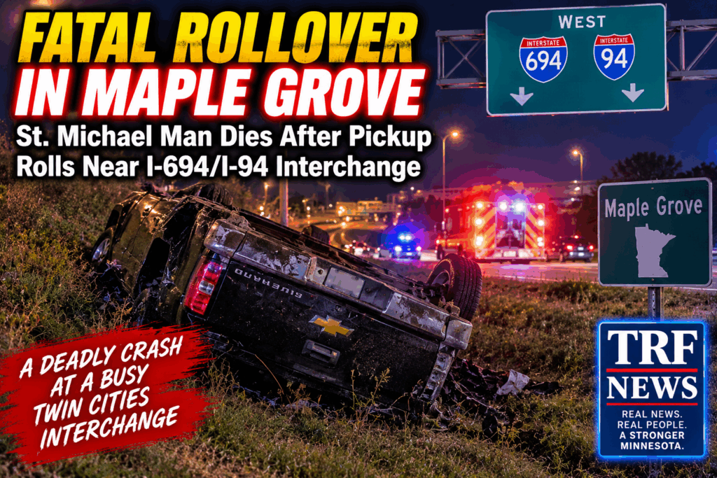 St. Michael Man Killed in Maple Grove Rollover
