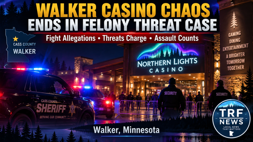 Walker Casino Fight Leads to Felony Threat Charge