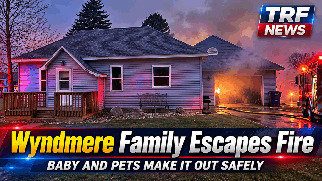 Wyndmere Family Escapes House Fire With Baby