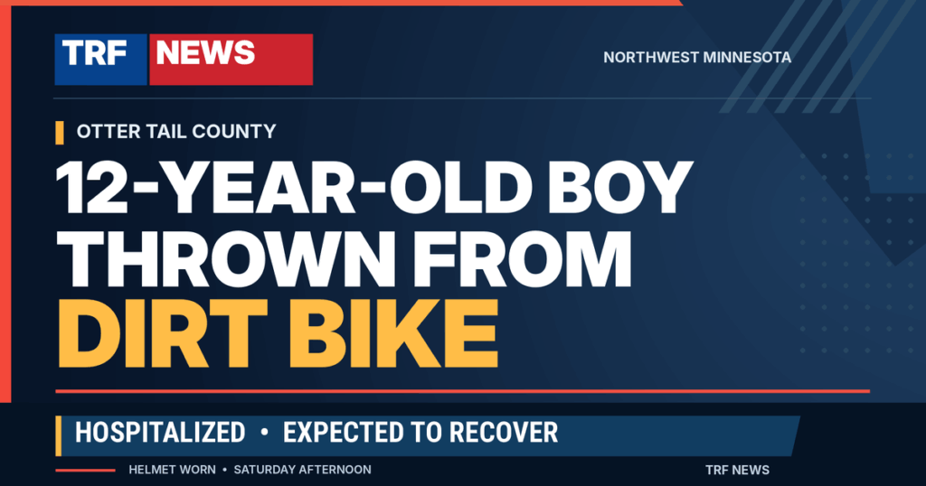 12-Year-Old Injured in Otter Tail County Dirt Bike Crash