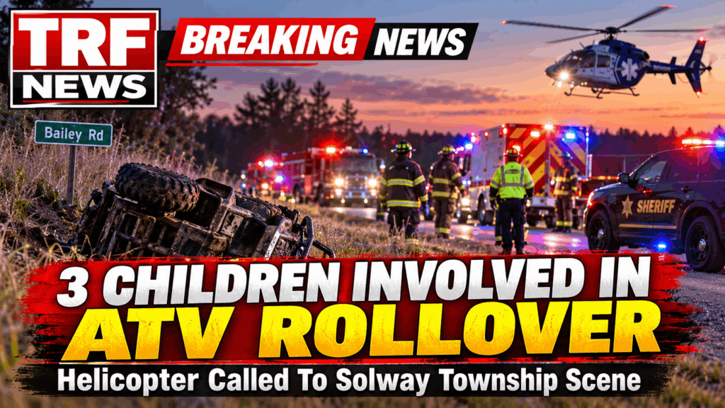 3 Children Reported in Solway Township ATV Rollover