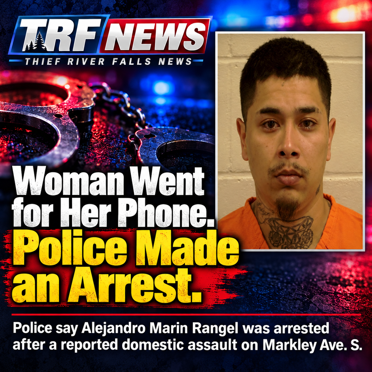 Thief River Falls Man Cited in Domestic Assault Case
