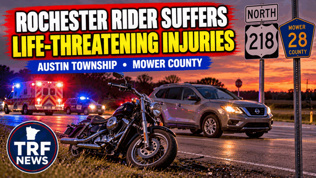 Austin: Rochester Rider Suffers Life-Threatening Injuries