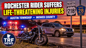 Austin: Rochester Rider Suffers Life-Threatening Injuries