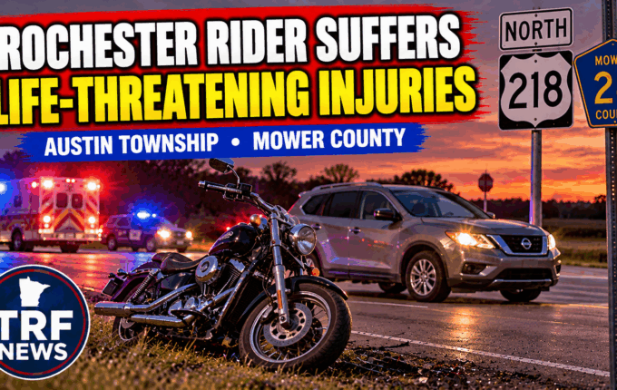 Austin: Rochester Rider Suffers Life-Threatening Injuries