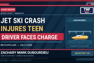 Becker County Jet Ski Crash Injures Teen; Driver Charged