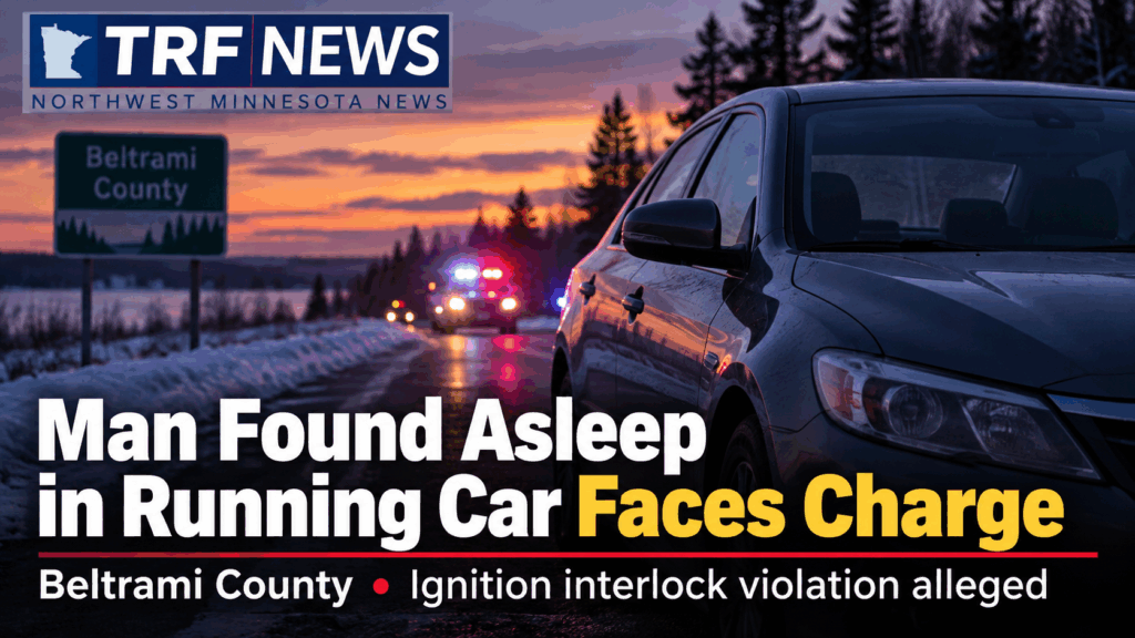 Beltrami County: Man Found Asleep at Wheel Faces Charge