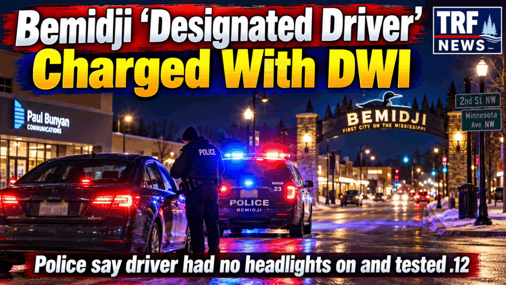 Bemidji: Designated Driver Charged After .12 DWI Test