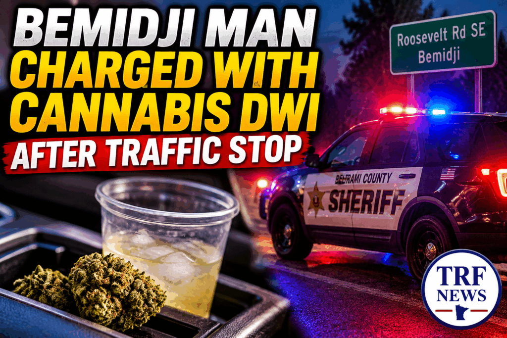 Bemidji Man Charged With Cannabis DWI After Traffic Stop